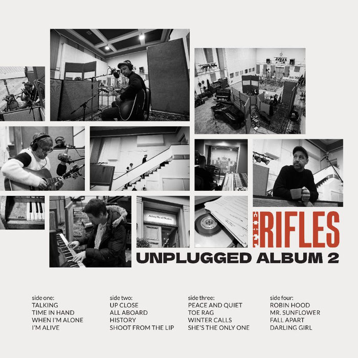 The Rifles Unplugged Album II Vinyl LP Natural Clear Colour Due Out 30/01/26