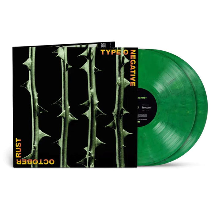 Type O Negative October Rust Vinyl LP Green & Black Colour Rocktober Due Out 04/10/24