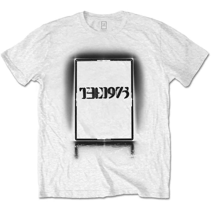 The 1975 Black Tour White Large Unisex T-Shirt