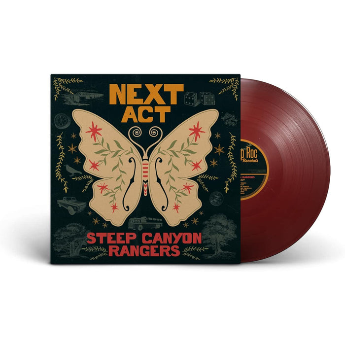 Steep Canyon Rangers - Next Act Vinyl LP Maroon Colour 2026