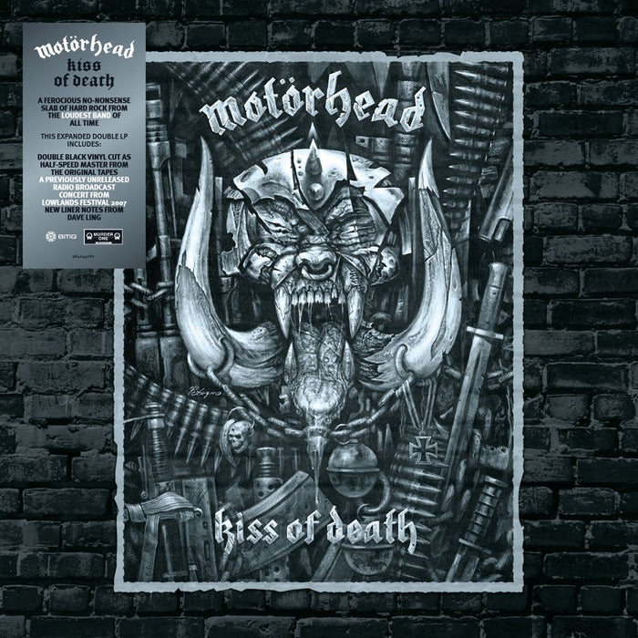 Motörhead Kiss of Death (20th Anniversary Edition) Vinyl LP Due Out 03/07/26