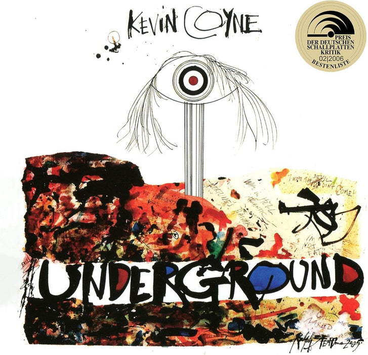 Kevin Coyne Underground Vinyl LP Red Colour 2024