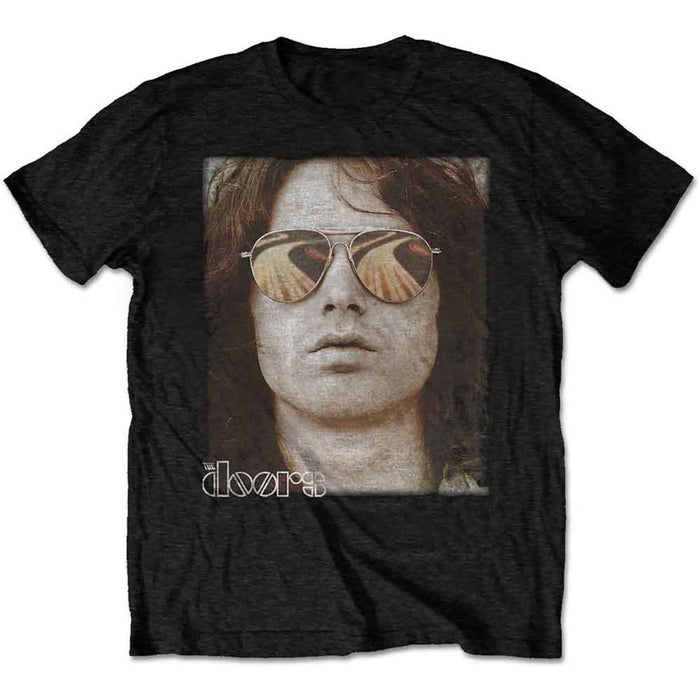 The Doors Jim Face Black XX-Large T-Shirt