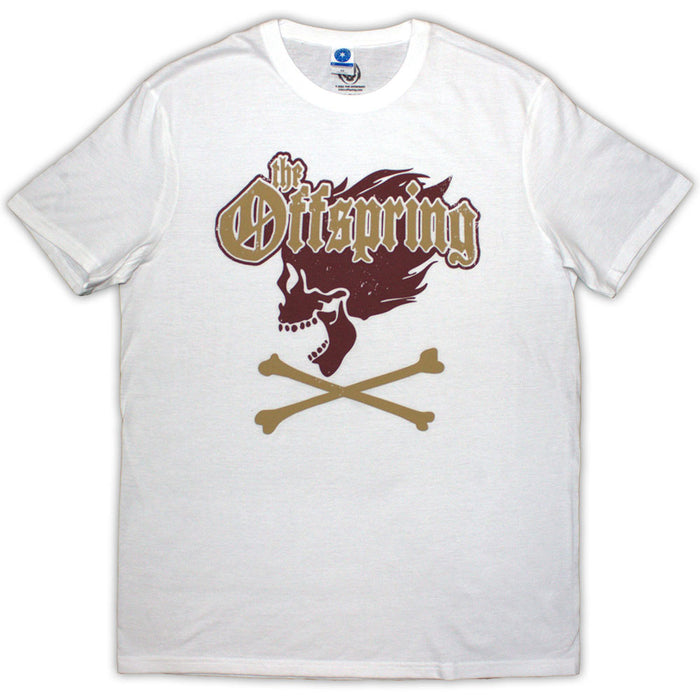 The Offspring Screaming Skull White XX-Large T-Shirt
