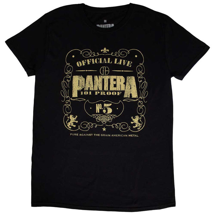 Pantera 101 Proof Black Medium Unisex T-Shirt