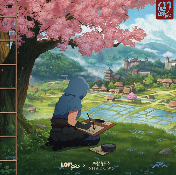 Lofi Girl X Assassin's Creed: Shadows Vinyl LP Red Marble Colour 2025