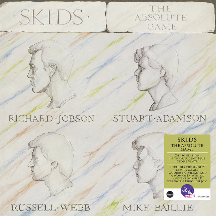 The Skids The Absolute Game (45th Anniversary) Vinyl LP Blue Stone Colour NAD 2026 Due Out 17/10/26