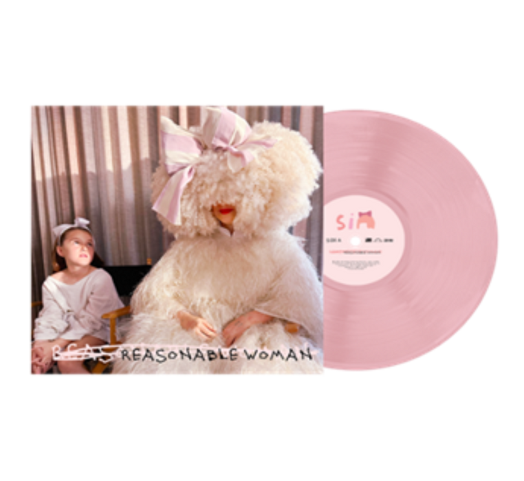 Sia Reasonable Woman Vinyl LP Baby Pink Colour 2024