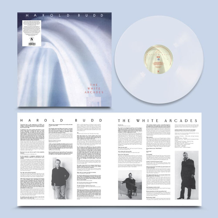 Harold Budd The White Arcades Vinyl LP Clear Colour 2023