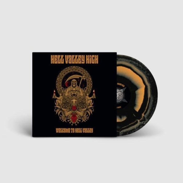 Hell Valley High Welcome To Hell Valley Vinyl LP Black & Orange Colour Due Out 29/11/24