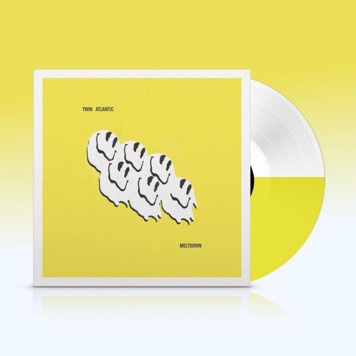 Twin Atlantic Meltdown Vinyl LP White & Yellow Split Colour Due Out 13/09/24