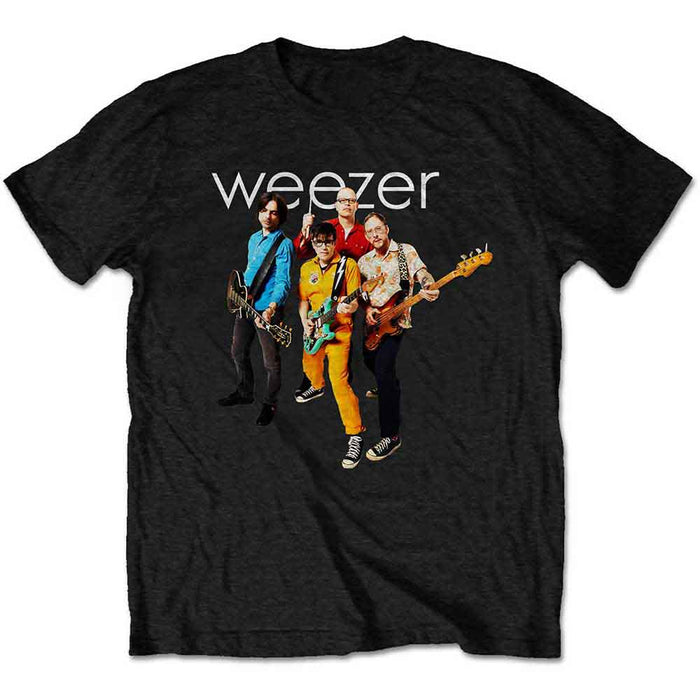 Weezer Band Photo Black Medium Unisex T-Shirt