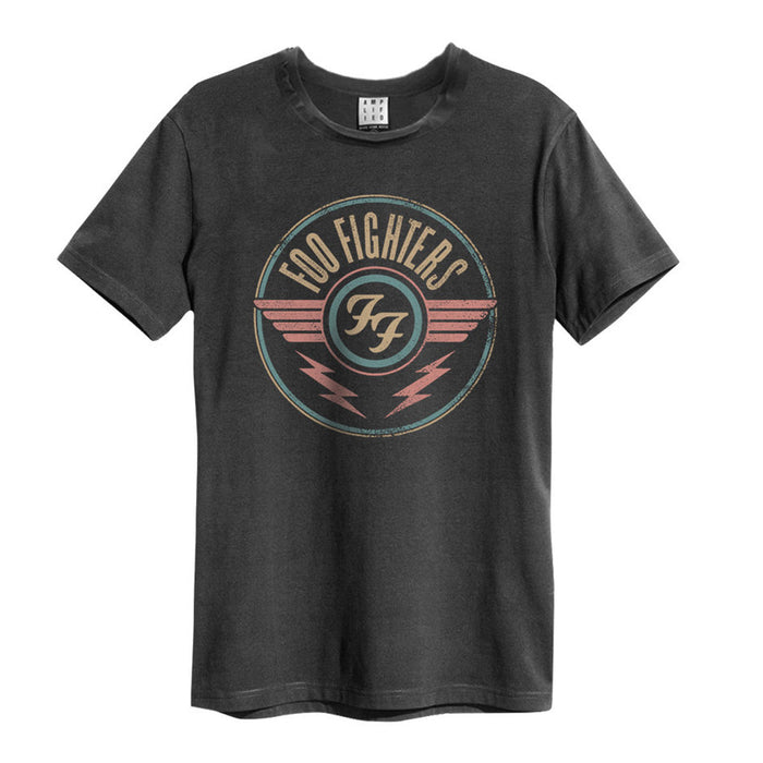 Foo Fighters FF Air Amplified Charcoal Medium Unisex T-Shirt