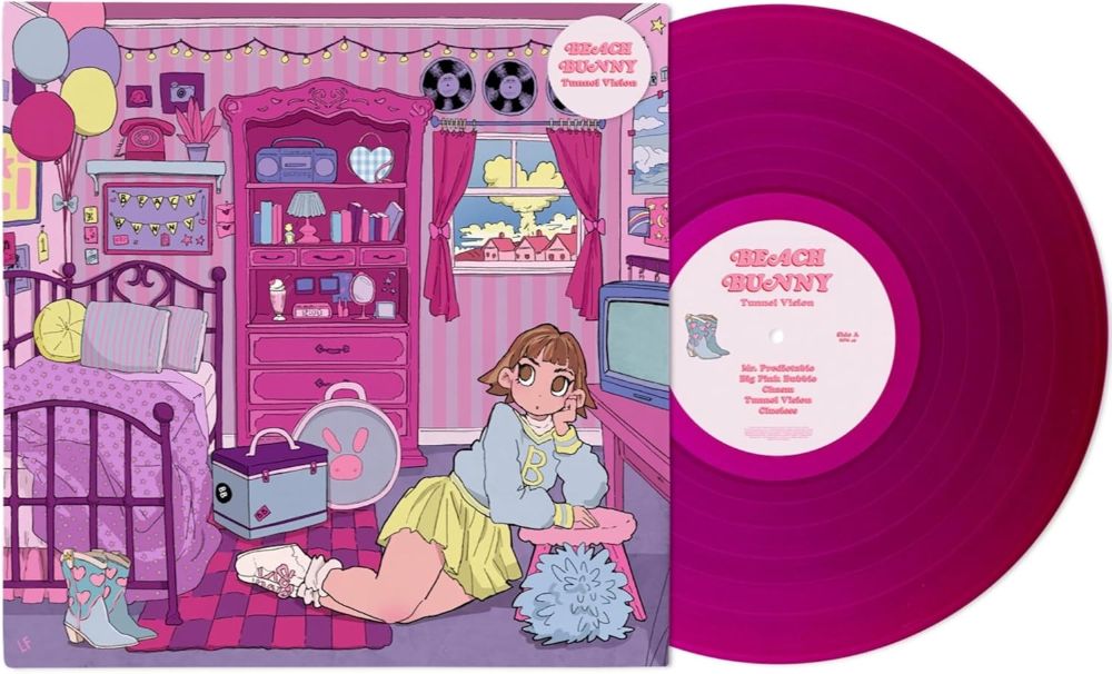 Beach Bunny Tunnel Vision Grape Coloured Vinyl LP