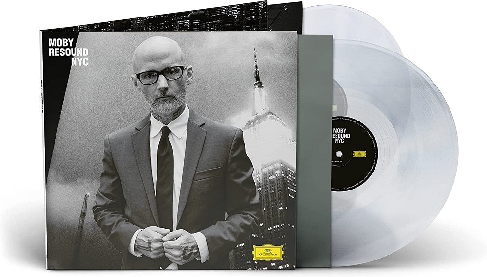 Moby Resound NYC Vinyl LP Crystal Clear Colour 2023