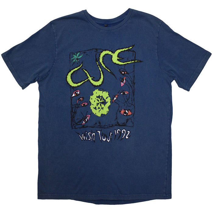 The Cure Wish Tour '92 Stone Wash Denim Blue XX-Large T-Shirt
