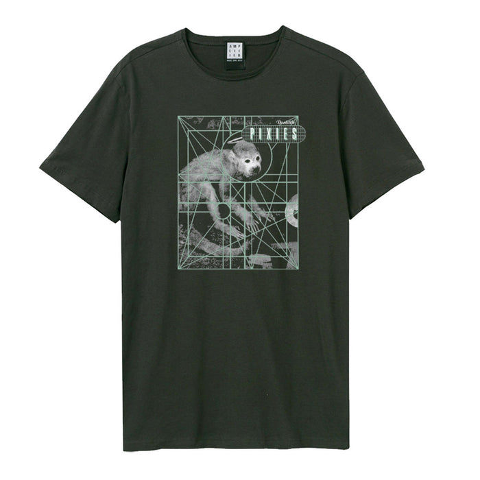Pixies Dolittle Amplified Charcoal Large Unisex T-Shirt