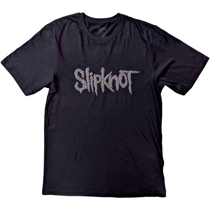 Slipknot Logo High-Build Black X-Large Unisex T-Shirt