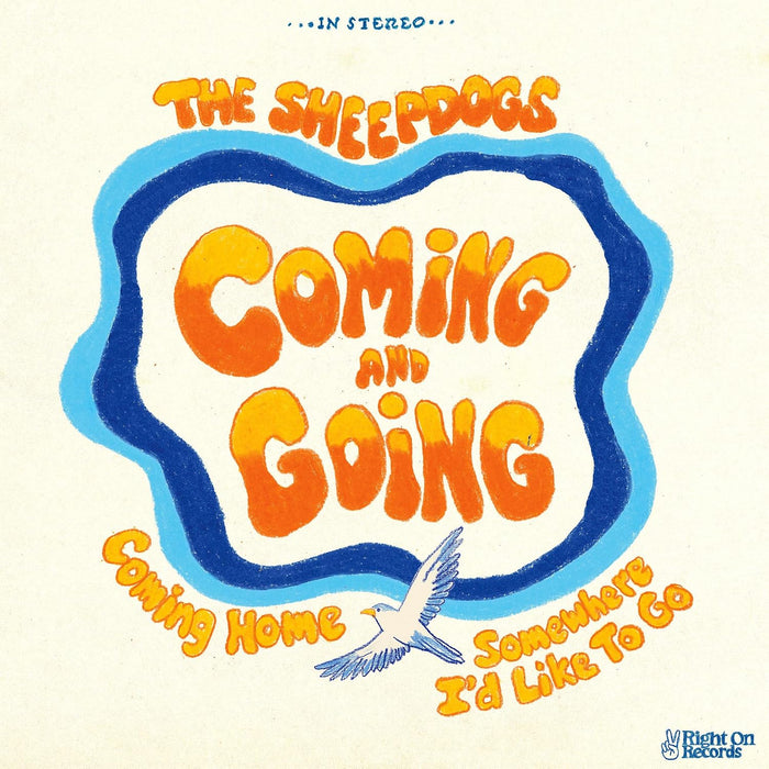 The Sheepdogs Coming and Going Black 10"" Vinyl Single 2026