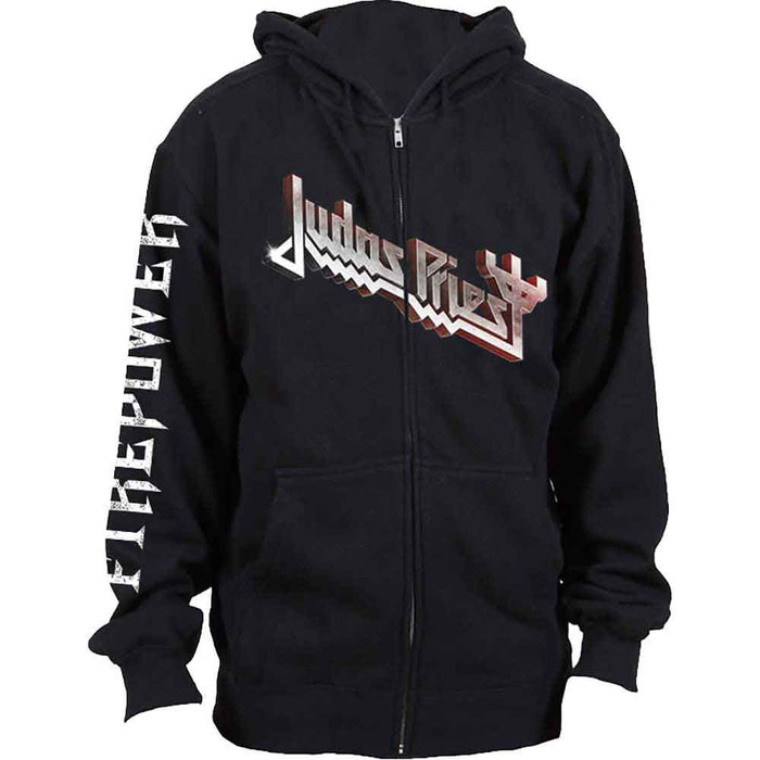 Judas Priest Firepower Black Large Unisex Hoodie