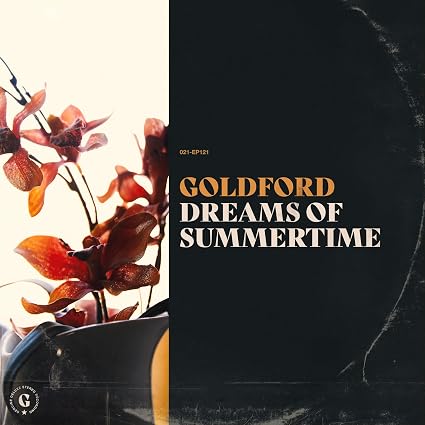 GOLDFORD DREAMS OF SUMMERTIME Vinyl LP Clear With Burgundy, Pink and Orange Splatter Colour Due Out 02/10/26