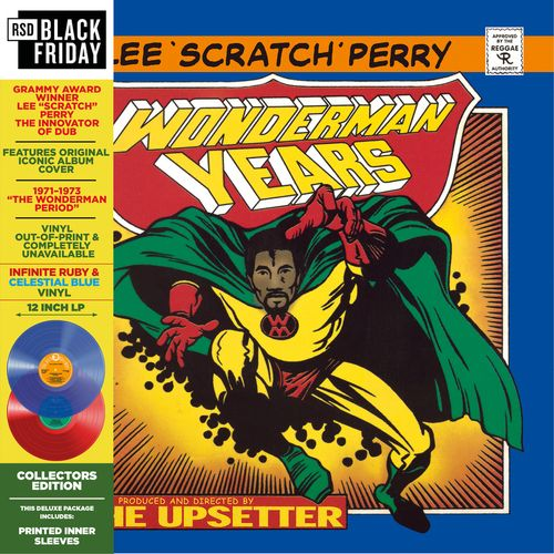 Lee 'scratch' Perry the Wonderman Years Vol. 1 Vinyl LP Red & Blue Colour RSD Black Friday 2026 Due Out 27/11/26