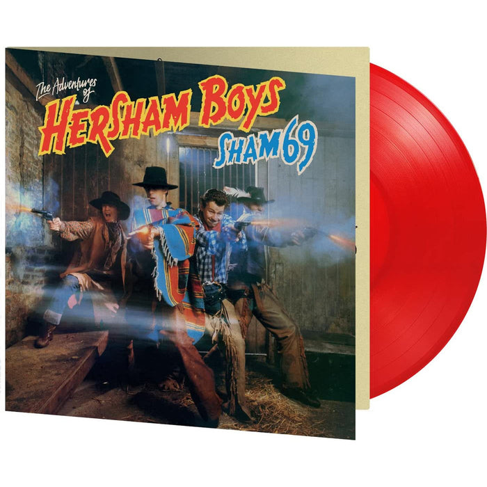 Sham 69 The Adventures Of Hersham Boys Vinyl LP Red Colour Due Out 04/09/26