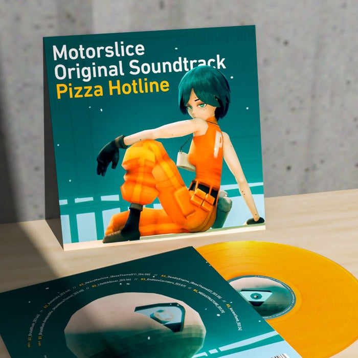 Pizza Hotline Motorslice Vinyl LP Orange Colour Due Out 07/08/26