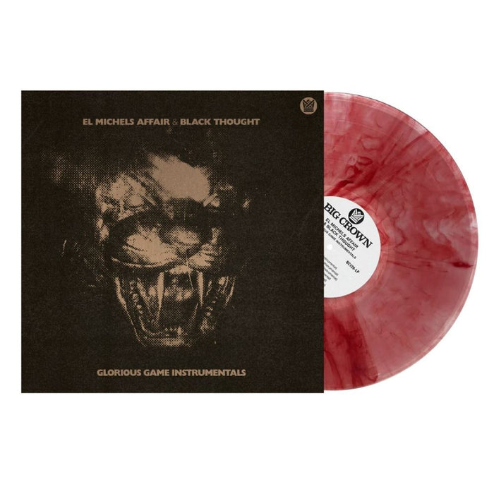 El Michels Affair & Black Thought Glorious Game (Instrumentals) Vinyl LP Blood Smoke Colour 2024