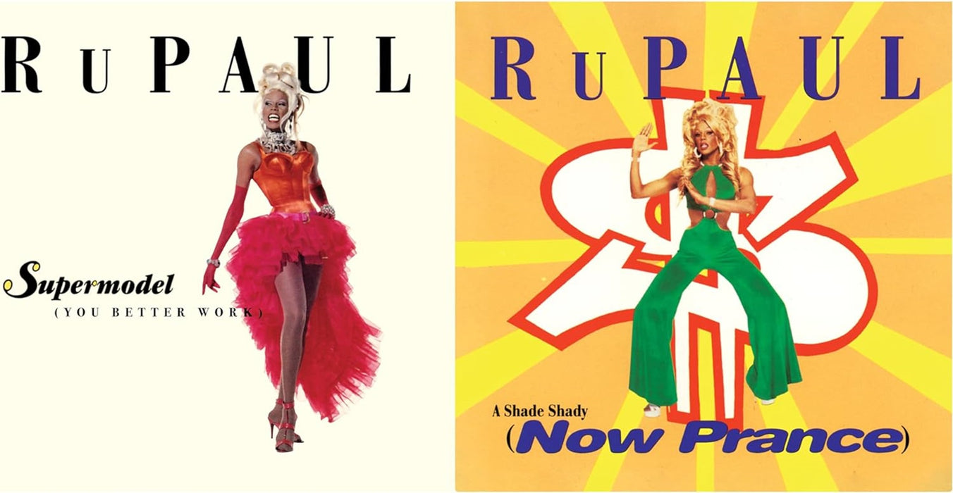 RuPaul Supermodel (You Better Work) / A Shade Shady (Now Prance) 7" Vinyl Single 2024