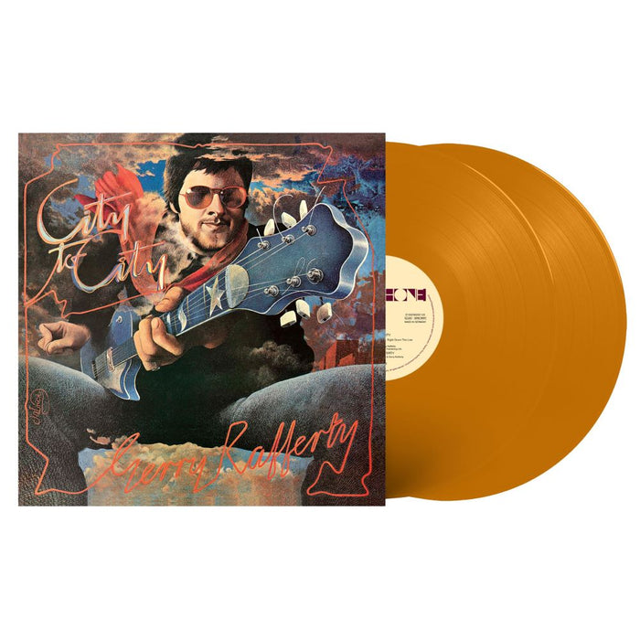 Gerry Rafferty City To City Vinyl LP Orange Colour 2023