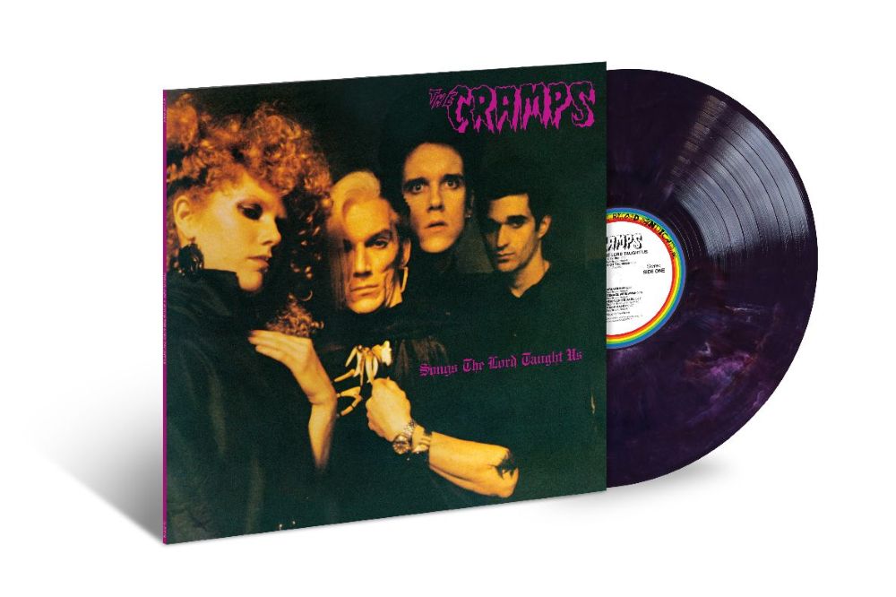 The Cramps Songs The Lord Taught Us Vinyl LP Black & Purple Marble Colour 2024