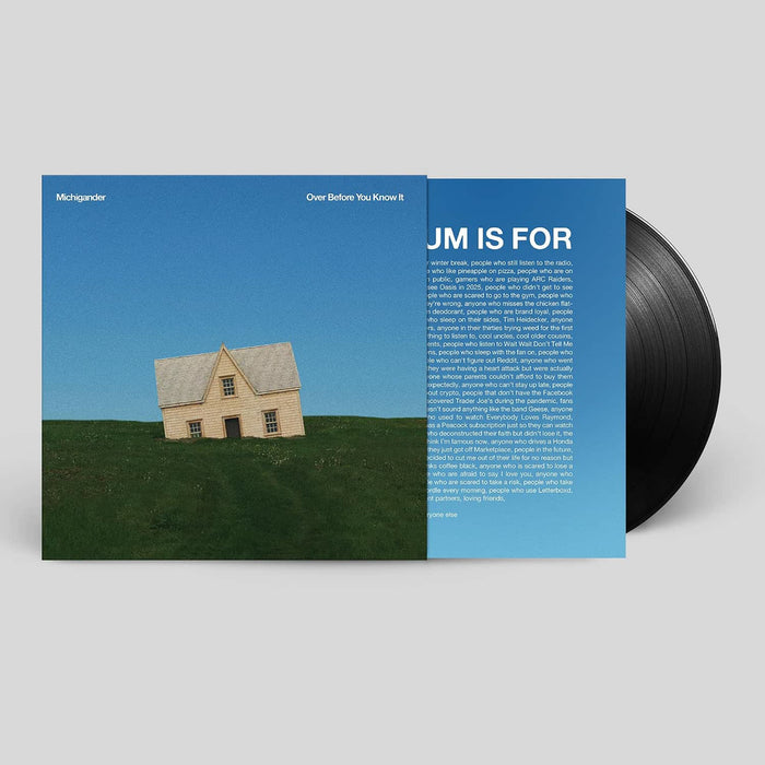Michigander Over Before You Know It Vinyl LP Due Out 31/07/26
