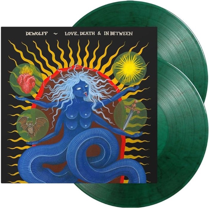DeWolff Love, Death & In Between Vinyl LP Green Marble Colour 2025