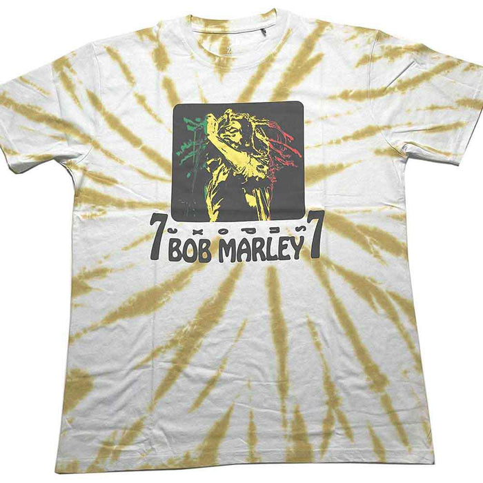 Bob Marley 77 White X-Large T-Shirt