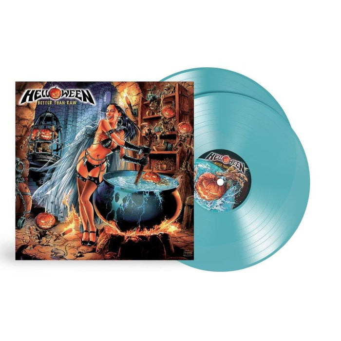 Helloween Better Than Raw (Expanded Edition) Vinyl LP Turquoise Colour Due Out 06/03/26