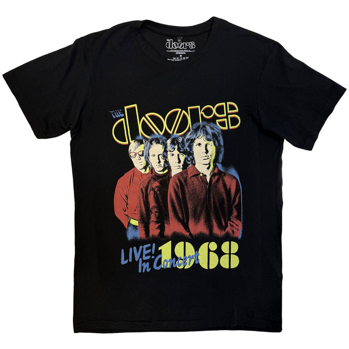 The Doors Live In Concert '68 Black X-Large T-Shirt