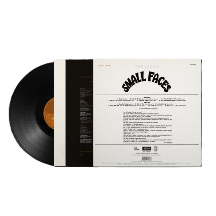 Small Faces Small Faces (Thousand Club) Vinyl LP Due Out 25/09/26