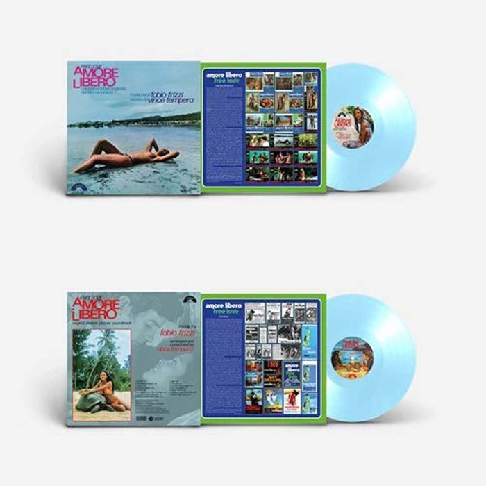 Fabio Frizzi / Goblin / Amore Libero Vinyl LP Clear Blue Colour RSD 2026