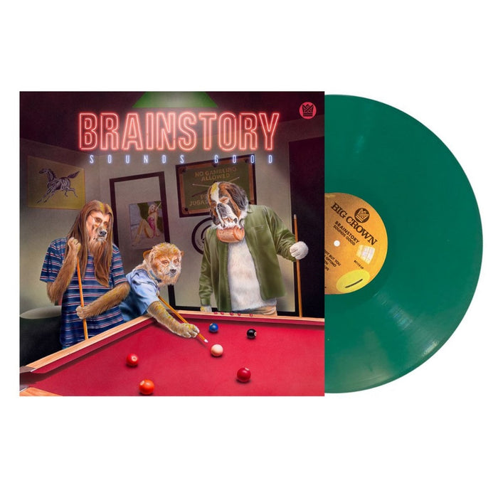 Brainstory Sounds Good Vinyl LP Indies Green Felt Colour 2024