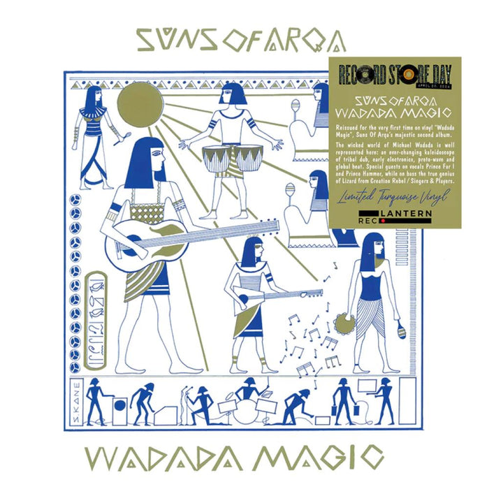 Suns Of Arqa Wadada Magic Vinyl LP Transparent Turquoise RSD 2024