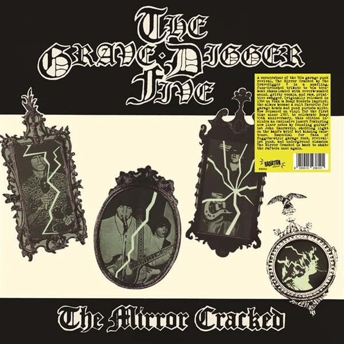 Gravedigger V The Mirror Cracked Vinyl LP  White Colour Due Out 12/12/25