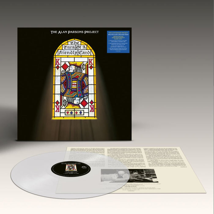 The Alan Parsons Project The Turn Of A Friendly Card (Half-Speed Remaster) Vinyl LP Clear Colour Due Out 27/03/26