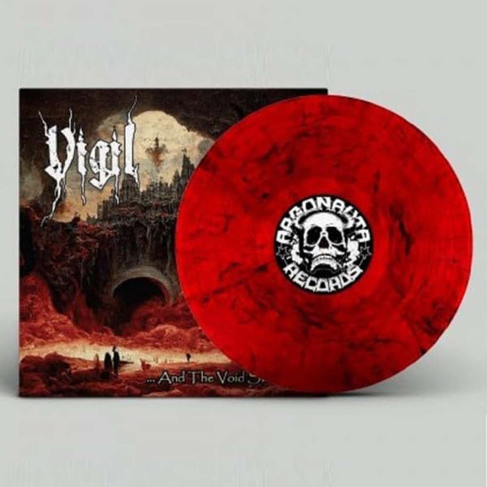 Vigil And The Void Stared Back Vinyl LP Marbled Red Colour 2024