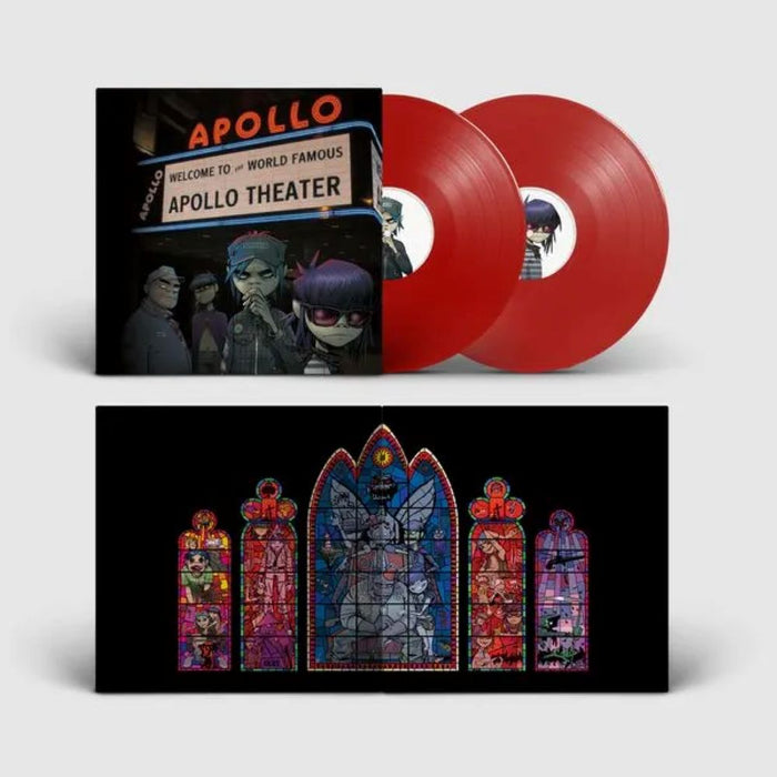 Gorillaz Demon Days Live From The Apollo Theatre Vinyl LP Red Colour RSD 2025
