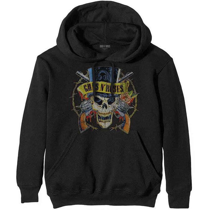 Guns N' Roses Top Hat Black Medium Hoodie