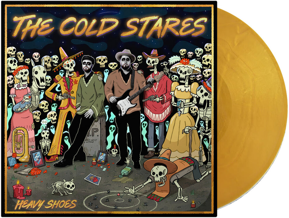 The Cold Stares Heavy Shoes Vinyl LP Gold Colour 2021