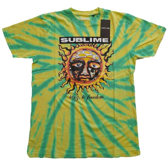 Sublime 40oz To Freedom Green X-Large T-Shirt