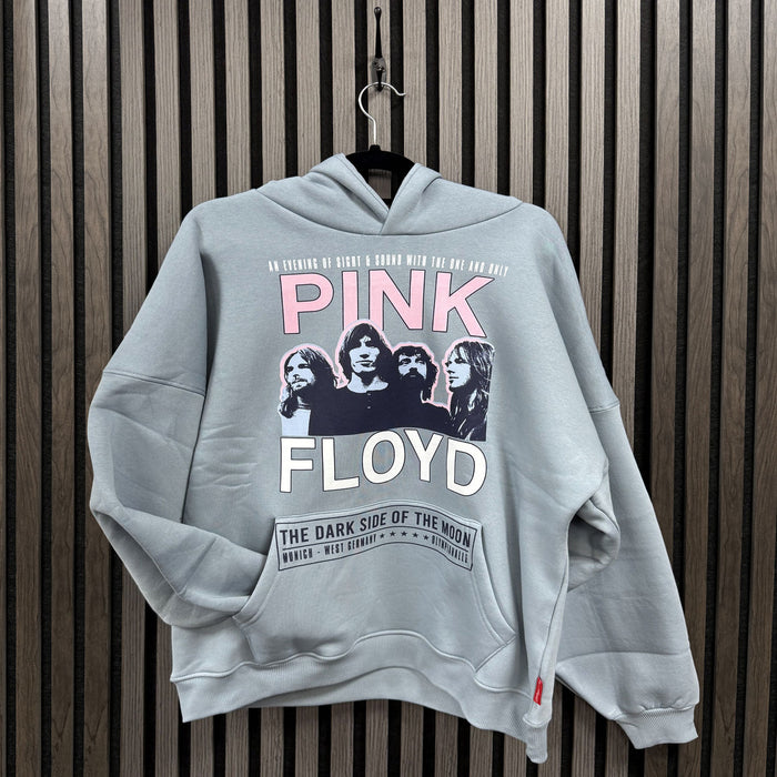 Pink Floyd Dark Side Of The Moon Munich Blue Large Hoodie