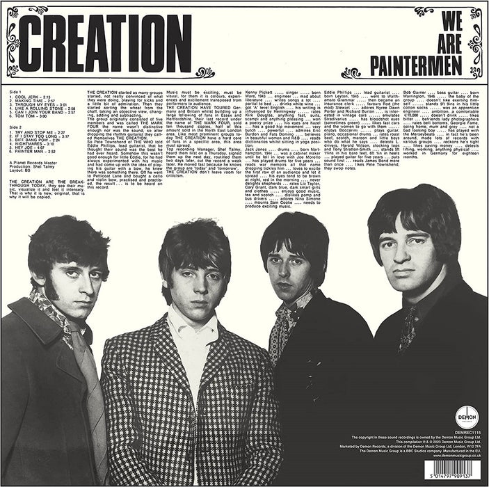 The Creation We Are Paintermen Vinyl LP Half Speed Master 2023